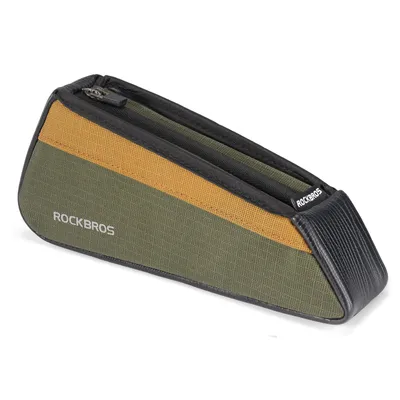 Produktbild von ROCKBROS Fahrrad Rahmentasche Kratzfest Oberrohrtasche mit Reflektierendem Logo 0,25 L für Rennrad MTB