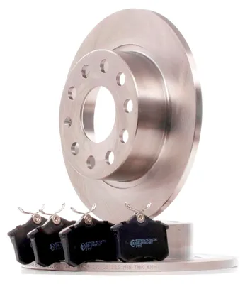Produktbild von RIDEX Bremsenset Hinten Bremsscheiben Beläge Satz für VW GOLF VI (5K1) 253mm