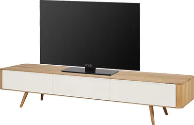 Produktbild von home24 Tv-Lowboard - Wildeiche Teilmassiv