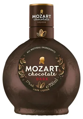 Produktbild von Mozart Dark Chocolate Chocolate Likör 17% Vol. 0.7L