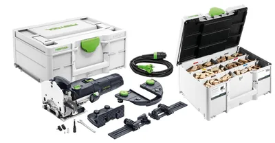 Produktbild von Festool AKTION: Dübelfräse DF 500 Q-Set DOMINO | 576420A
