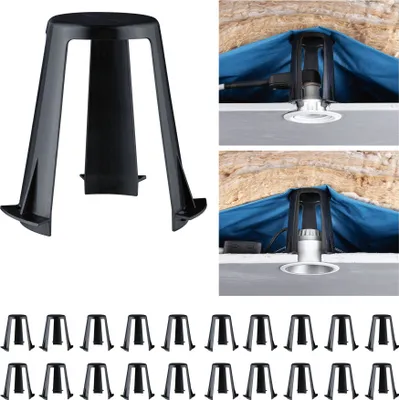 Image de Paulmann Accessoires Entretoises pour lampes encastrées, set de 20 pièces