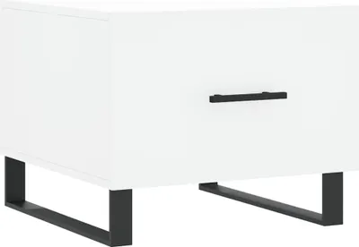 Produktbild von vidaXL Couchtisch Weiß 50x50x40 cm Holzwerkstoff