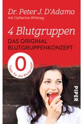 Produktbild von 4 Blutgruppen - Das Original-Blutgruppenkonzept
