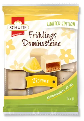 Produktbild von Schulte Frühlings Dominosteine Zitrone 175g