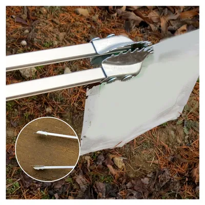 Produktbild von Müllgreifer mit Aluminiumstange, sicherer Griff, Reinigungswerkzeug für Gartenarbeit und Haushalt
