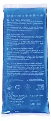 Produktbild von Gramm Medical Kalt- / Warm-Kompresse mit Gel 12 x 29 cm