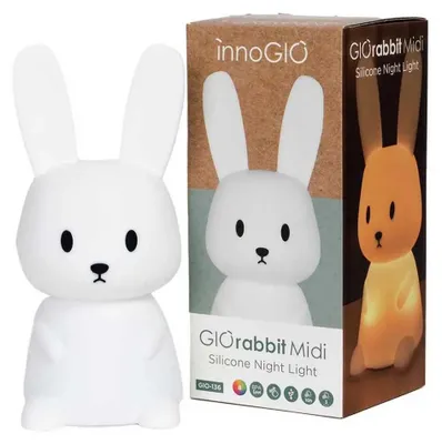 Produktbild von InnoGio kindernachtlicht baby Nachtlichtlampe Nachtlicht Silikon-Kindernachtlicht GIOrabbit