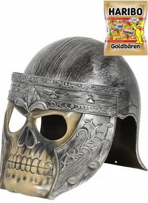 Produktbild von Widmann Gladiator-Helm Totenkopf Maske Kostümzubehör