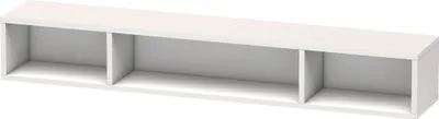 Produktbild von Regalelement L-CUBE 800x140x120mm weiß hochglanz weiß hochglanz