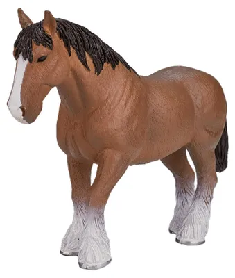 Image de Mojo Horse World Cheval Clydesdale marron - 387070