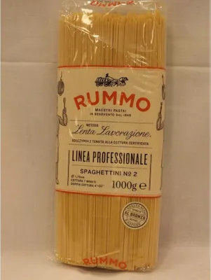 Produktbild von Rummo Lenta Lavorazione Spaghettini No.2 1000g Packung (Nudeln)