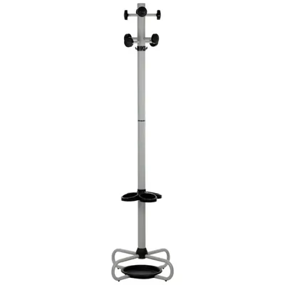Immagine prodotto di Attaccapanni in metallo WML-1 - per casa, ufficio, ristorante, hotel, altezza 173 cm, grigio