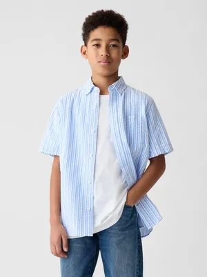 Produktbild von GAP Gestreiftes Kinderhemd S