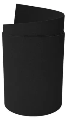 Produktbild von Sichtschutz zaun|zu PREMIUM MAXI Einzelstreifen 2,05m für 24cm Gittermatten Schwarz 2,05m