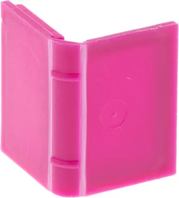 Produktbild von 1x Lego Minifiguren Buch 2x3 magenta Friends Belville 4243784 33009