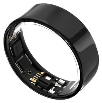 Image de Ultrahuman - Ring Air - Smartring - Unisexe - Aster Black - Taille 66 (Ø 21 mm)