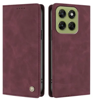 Produktbild von Motorola Moto G67 / G77 / G87 Hülle - Coverup Classic Klapphülle - Bordeaux
