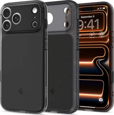 Zdjęcie produktu dla Spigen Ultra Hybrid T (MagFit), Pokrowiec, Apple, iPhone 17 Pro, 16 cm (6.3"), Czarny
