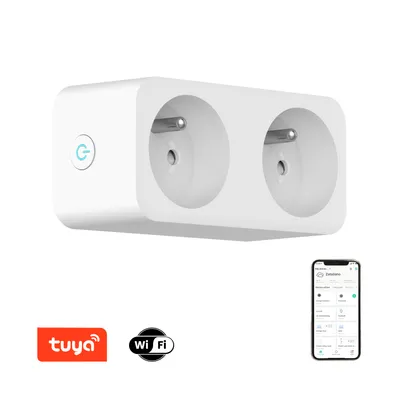 Obrázek produktu pro Immax SMART WiFi dvojzásuvka s měřením spotřeby 07751L