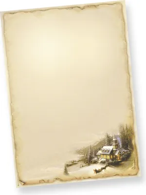 Produktbild von WINTERIDYLLE Weihnachtsbriefpapier (1.000 Blatt) Weihnachtliches Papier DIN A4 Briefpapier Weihnachten