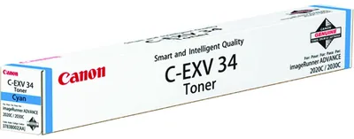 Produktbild von Canon Toner C-EXV34C cyan 3783