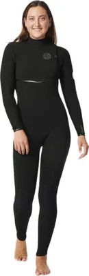 Image de Rip Curl Ebomb 5/3 Mm Gb Combinaison Manches Longues avec Zip Dos Noir 10 Noir 10