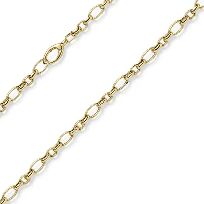 Produktbild von 5,5mm Phantasiekette Halskette Collier aus 585 Gold Gelbgold 80cm