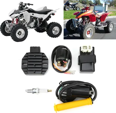 Image de Kit CDI-Box avec bougie et bobine d'allumage 30500-HN1-003, remplacement pour Sportrax 400 TRX400EX 2x4 1999