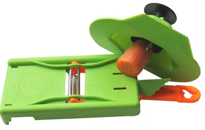 Gemüsehobel, Sparschäler & Julienne-Schneider mit Fingerschutz
