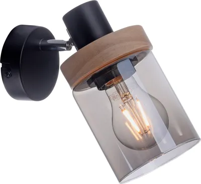 Produktbild von JUST LIGHT PASQUAL Wand- und Deckenleuchte E27 max.40W schwarz 11311-18