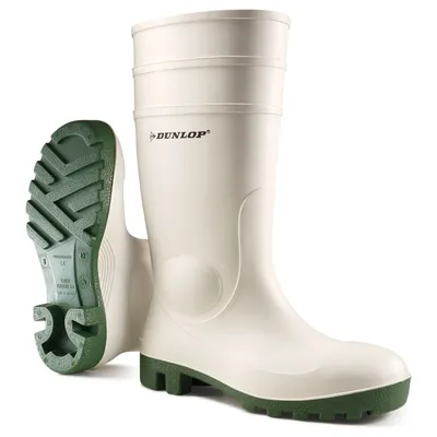 Produktbild von Dunlop Stiefel Protomastor safety SB weiß nach EN ISO 20345:2011 SB E FO SRA weiß Größe 39