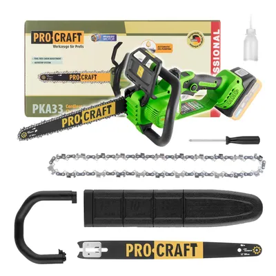 Image de Scie à chaîne sans fil Procraft PKA33 (sans batterie ni chargeur)