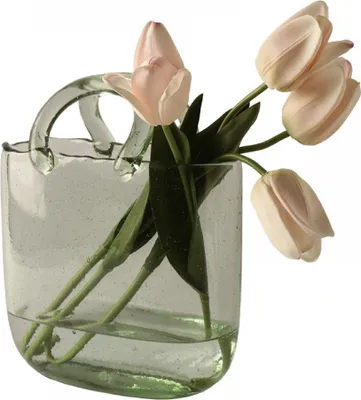 Produktbild von Glas Handtasche Tasche Glasvasen Handgemachte Kreative Dekorative