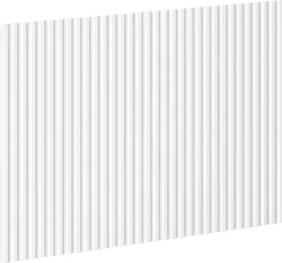 Produktbild von Mexen Rivel Front für den Korpus des Badezimmerschranks 45 x 43,5 cm, weiß matt - 91A20-0450-470-1-01