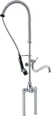 Produktbild von KBS Hebel-Geschirrwaschbrause mit Schwenkhahn und LOW-Flow Brause Zweiloch