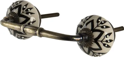Produktbild von Clayre & Eef Griff 14x4x3 cm Kupferfarbig Metall