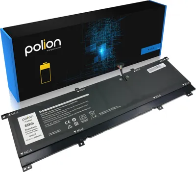 Produktbild von Laptop-Akku POLION für DELL 8N0T7 6000mAh Li-Poly