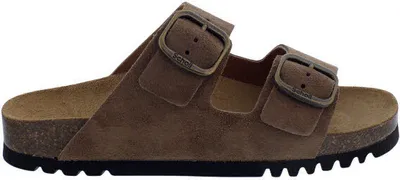 Produktbild von Scholl Josephine Pantolette Taupe Suede - Veloursleder 39
