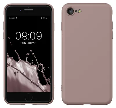 Produktbild von kwmobile Handyhülle für iPhone SE 2022 Hülle / iPhone SE 2020 / iPhone 8 / iPhone 7, für iPhone SE Hülle - Schutzhülle für kabelloses Laden - Case in