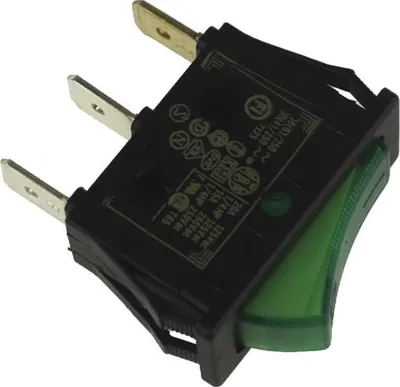 Image de UNIVERSEEL - Interrupteur 16A 3 contacts vert -
