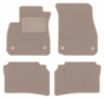 Immagine prodotto di Tappetini in moquette per Opel Insignia B 2017- (liftback/berlina/station wagon) – set 4 pezzi, beige, su misura – Wielganizator LUX