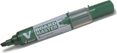 Produktbild von Whiteboardmarker V Board Master 2,2-5,4mm Keilspitze grün Packung mit 10 Stück