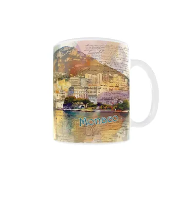 Produktbild von Becher 300ml Urlaub Stadt Reisen Frankreich Monaco
