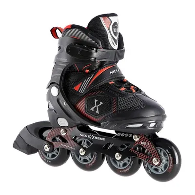 Obrázok produktu pre Na9080 Červené Vel.l(39-42) Kolečkové Brusle Nils Extreme