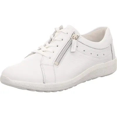 Produktbild von Waldläufer Schnürhalbschuhe in weiss/weiss kombi, Gr. 7.5
