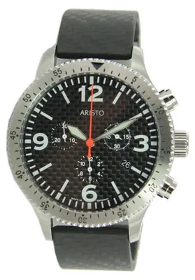 Produktbild von Aristo Herren Uhr Chronograph Carbon 7H76