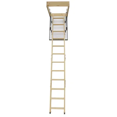 Produktbild von 4Step Bodentreppe Gedämmt GREENLINE Dachbodentreppe 90x55 cm 35mm 1,2W/m2K