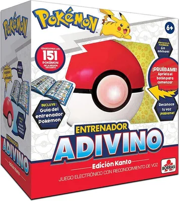 Zdjęcie produktu dla Gra planszowa Pokemon Adivino dla rodzinnej zabawy i strategii