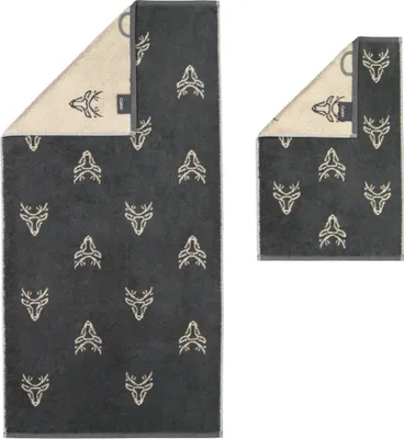 Produktbild von Cawö 6229 70/140 73, 70 x 140 cm, Baumwolle, Graphit, 1 Stück(e)